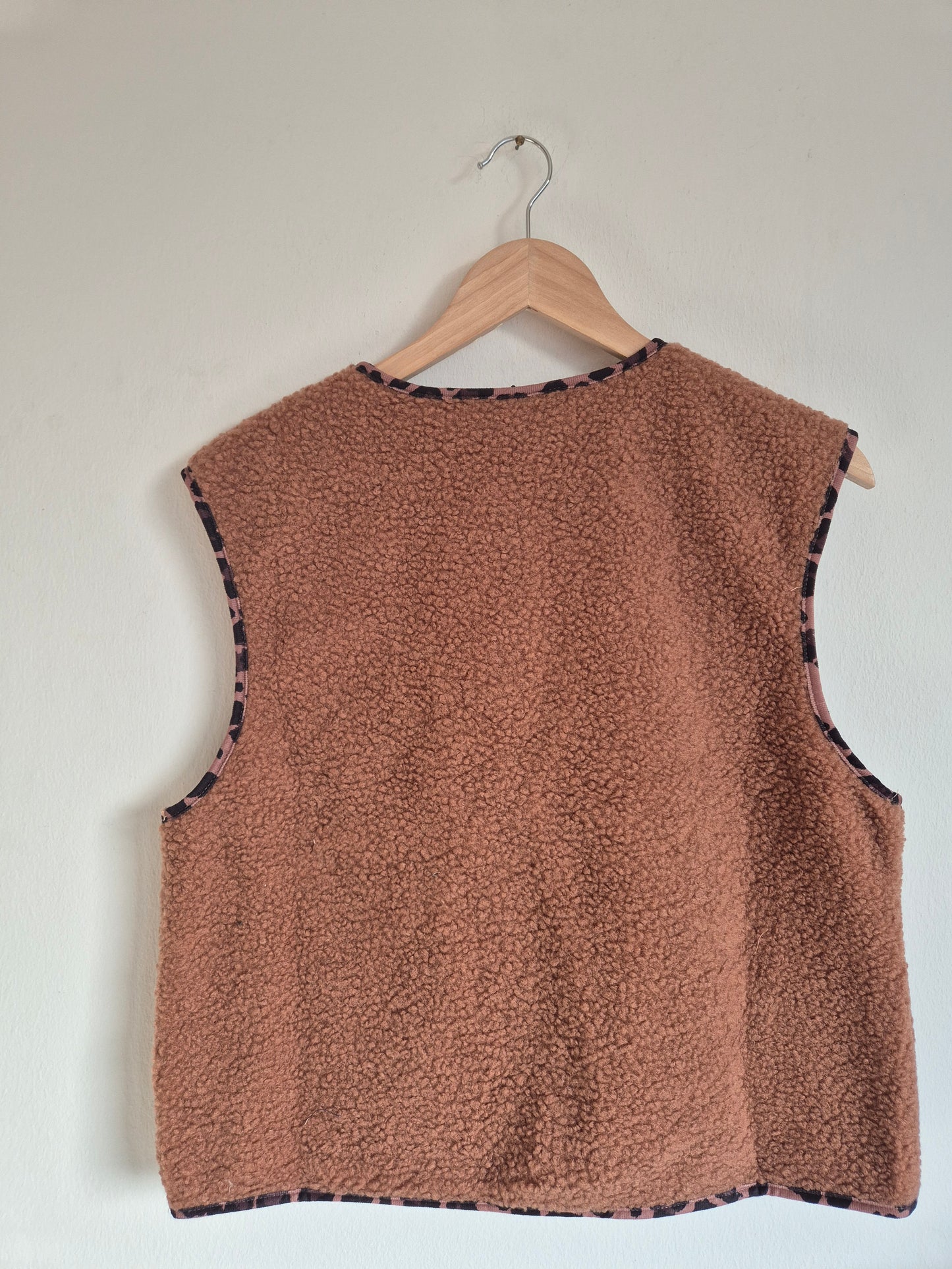 Teddyfellweste Brown