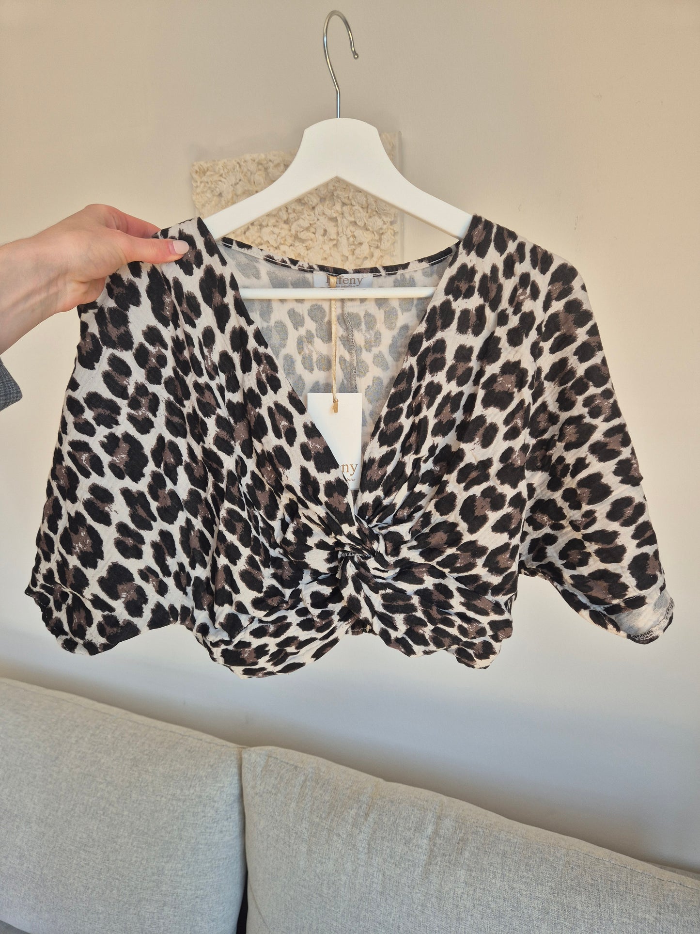 Musslin Bluse Leo