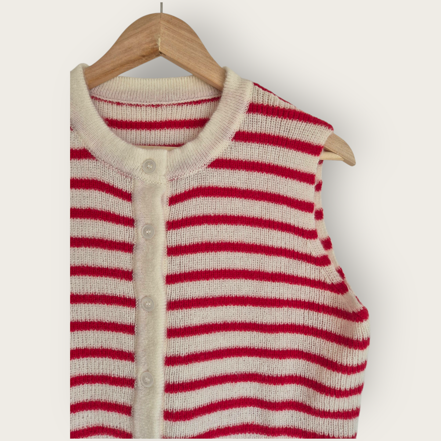 Gestreifte Weste