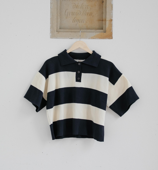 Gestreiftes Poloshirt
