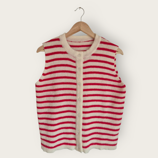 Gestreifte Weste