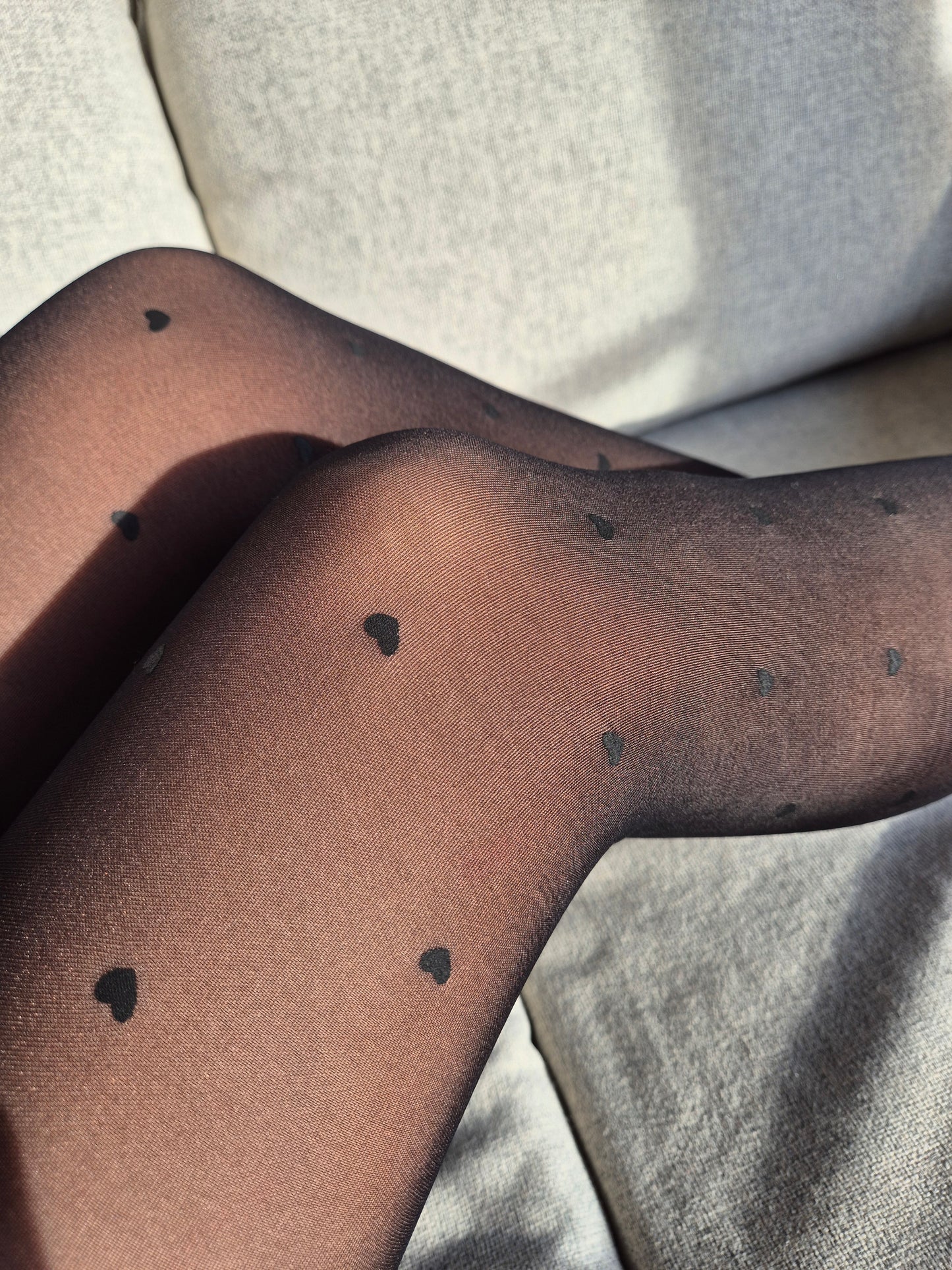 Thermostumpfhose Hearts