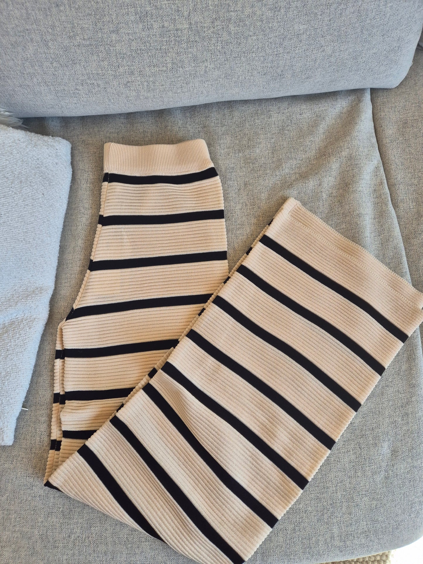 Ribbed Hose beige