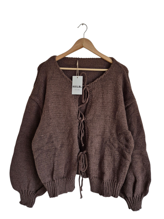 Cardigan Dark Brown
