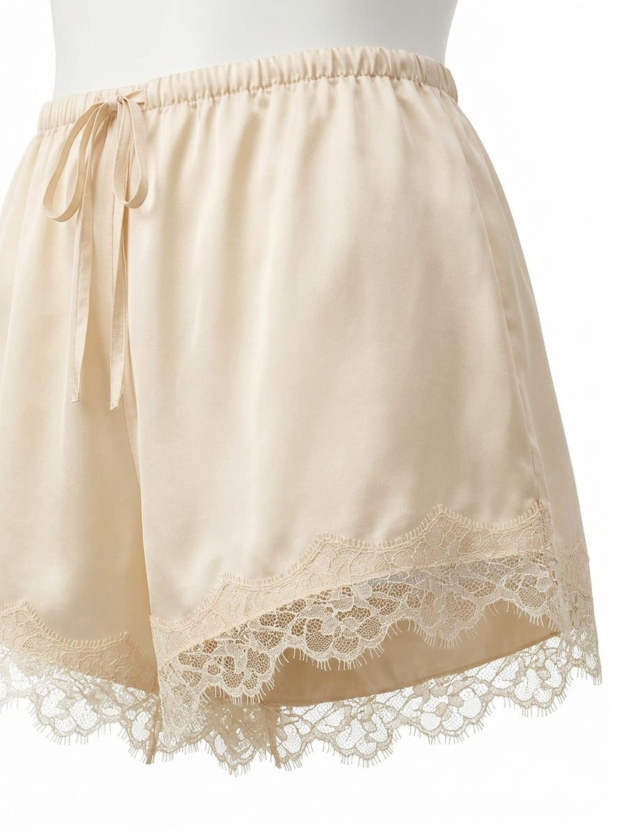 Lace Shorts mit Spitze