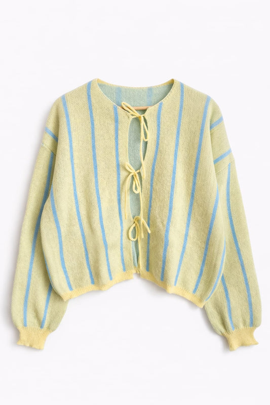 Gestreifter Cardigan