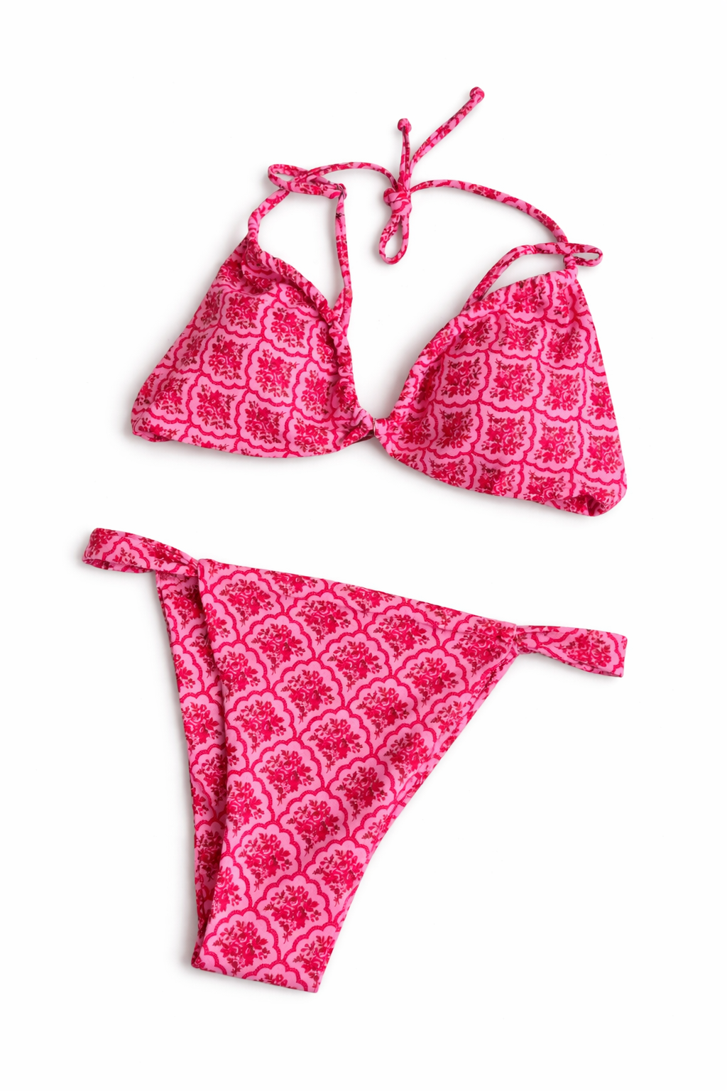 Kikilabel Bikini-Set „Flower Pink“ – Leuchtendes Rosa