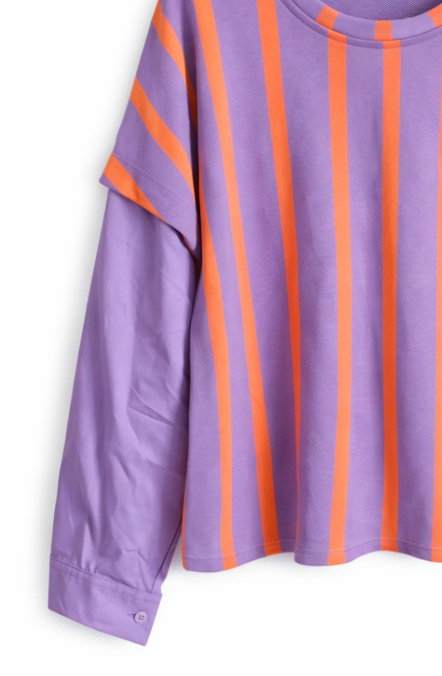 Shirt mit Bluse Lila