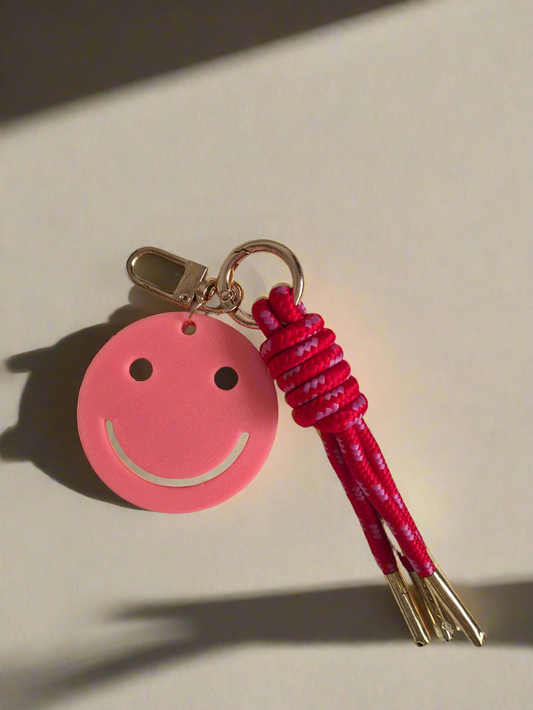 Schlüsselanhänger Smiley
