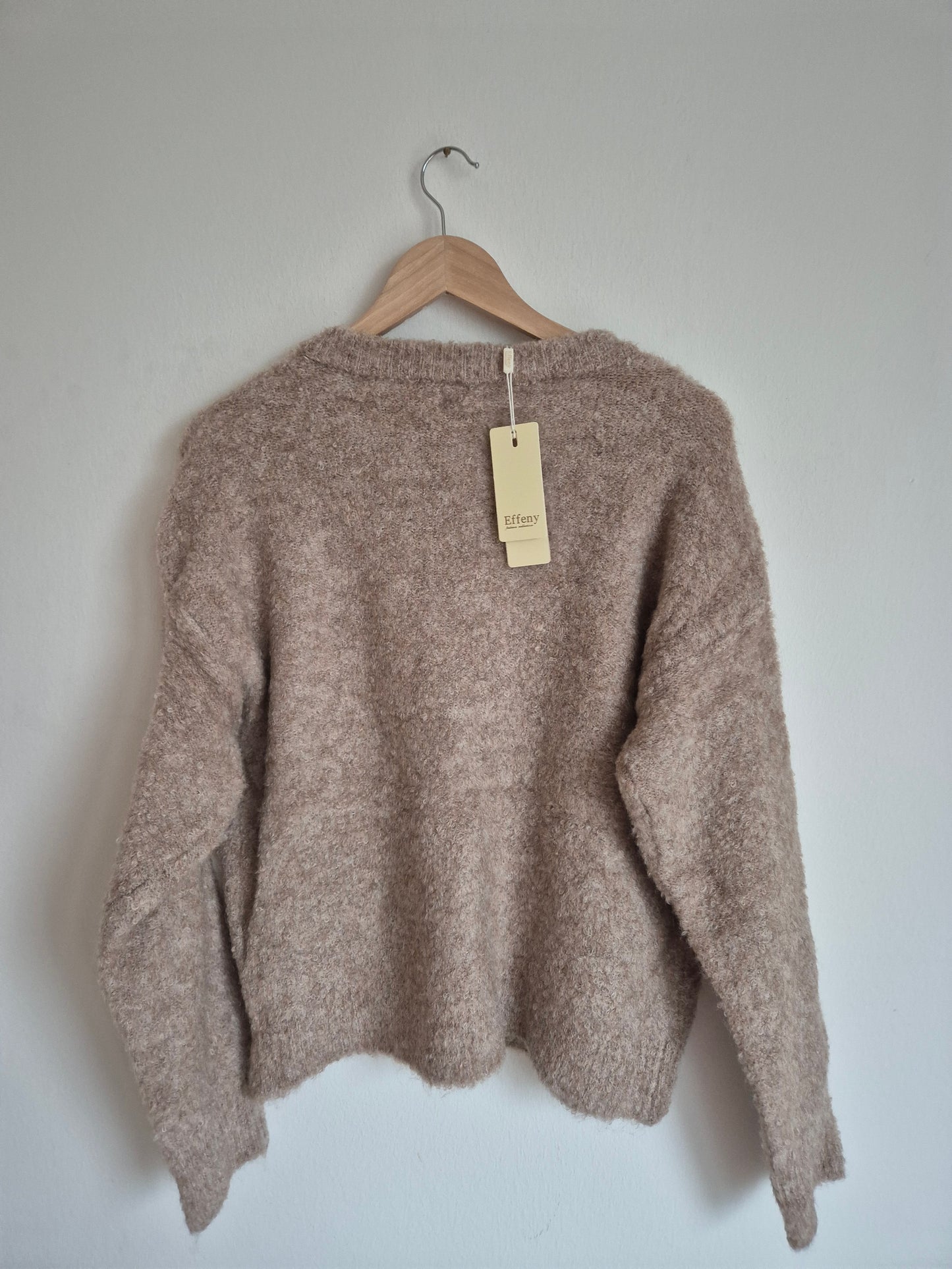 Bouclé Cardigan Toffee