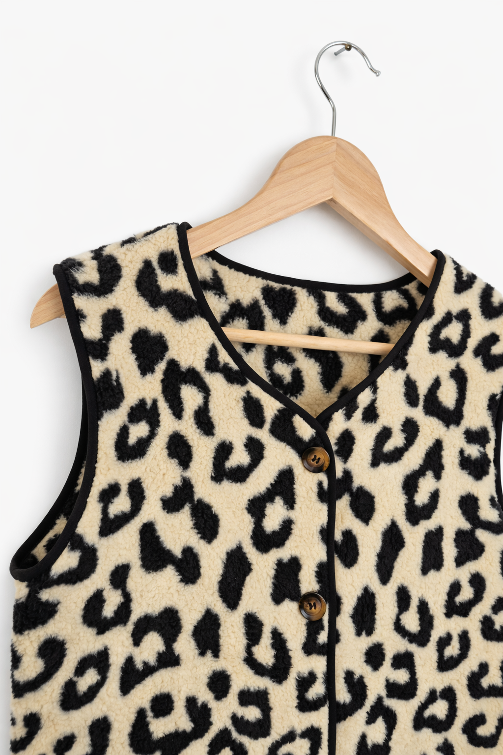 Leopardenmuster Weste