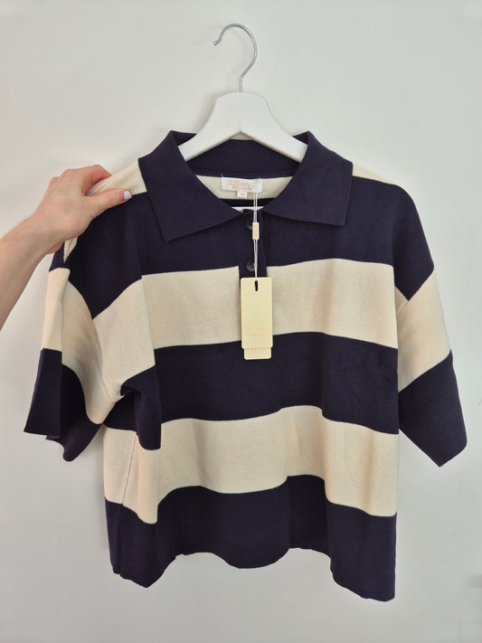 Gestreiftes Poloshirt