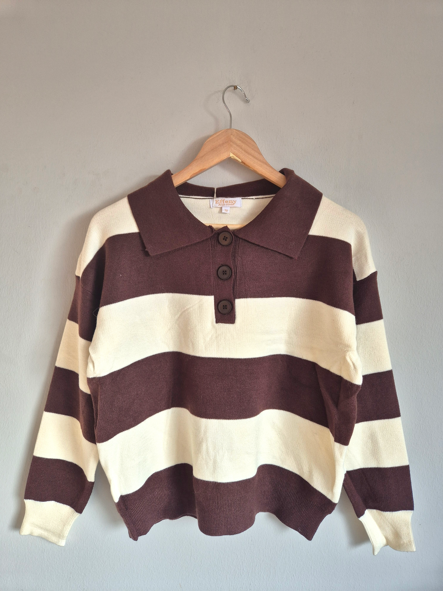 Poloshirt mit Streifen