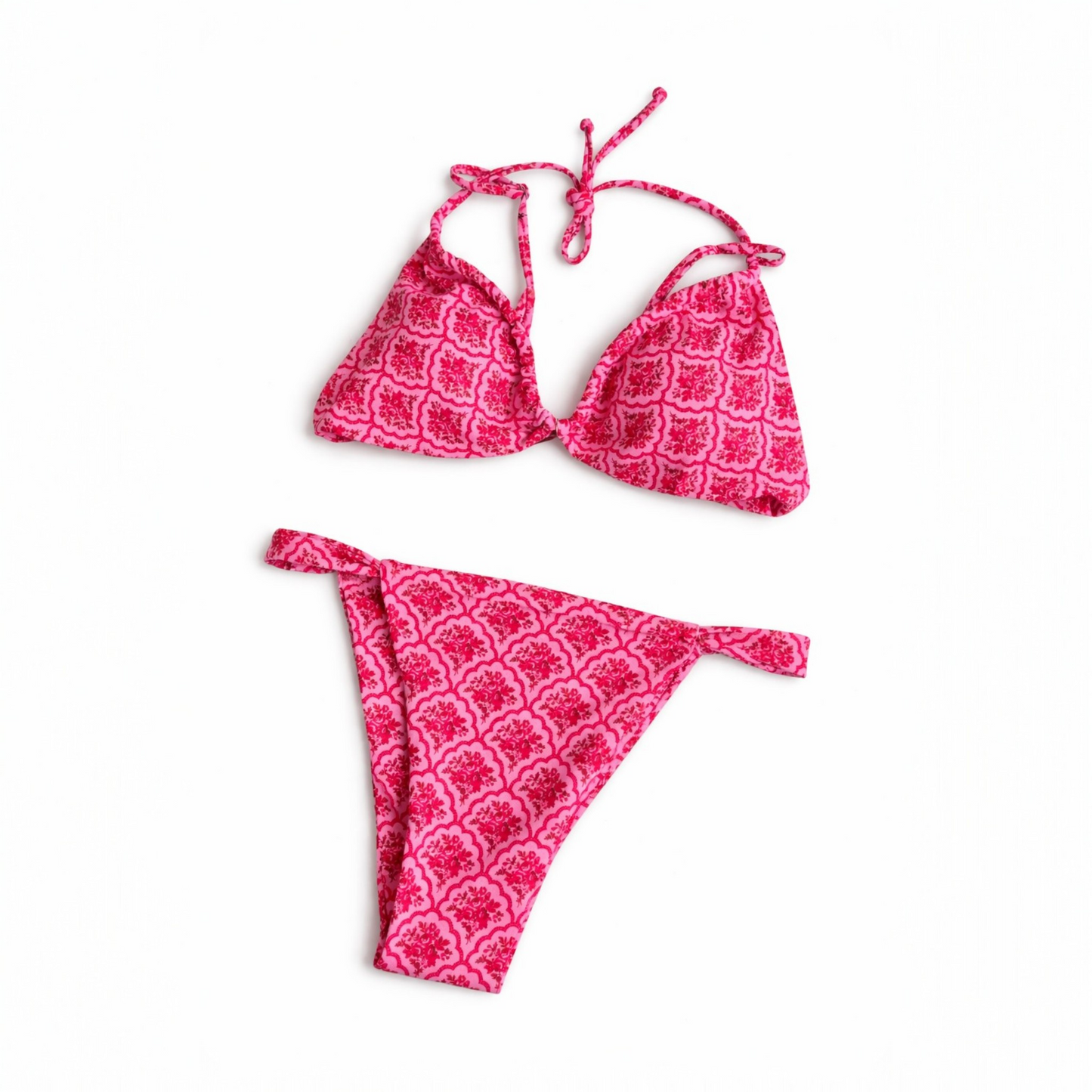 Kikilabel Bikini-Set „Flower Pink“ – Leuchtendes Rosa