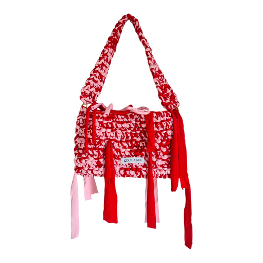 Handgemachte Crochet Tasche Mit Fransen