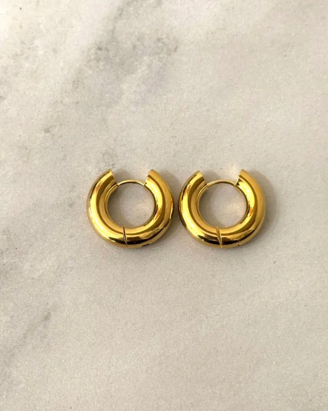 Hypoallergen & Wasserfest Creolen Rund