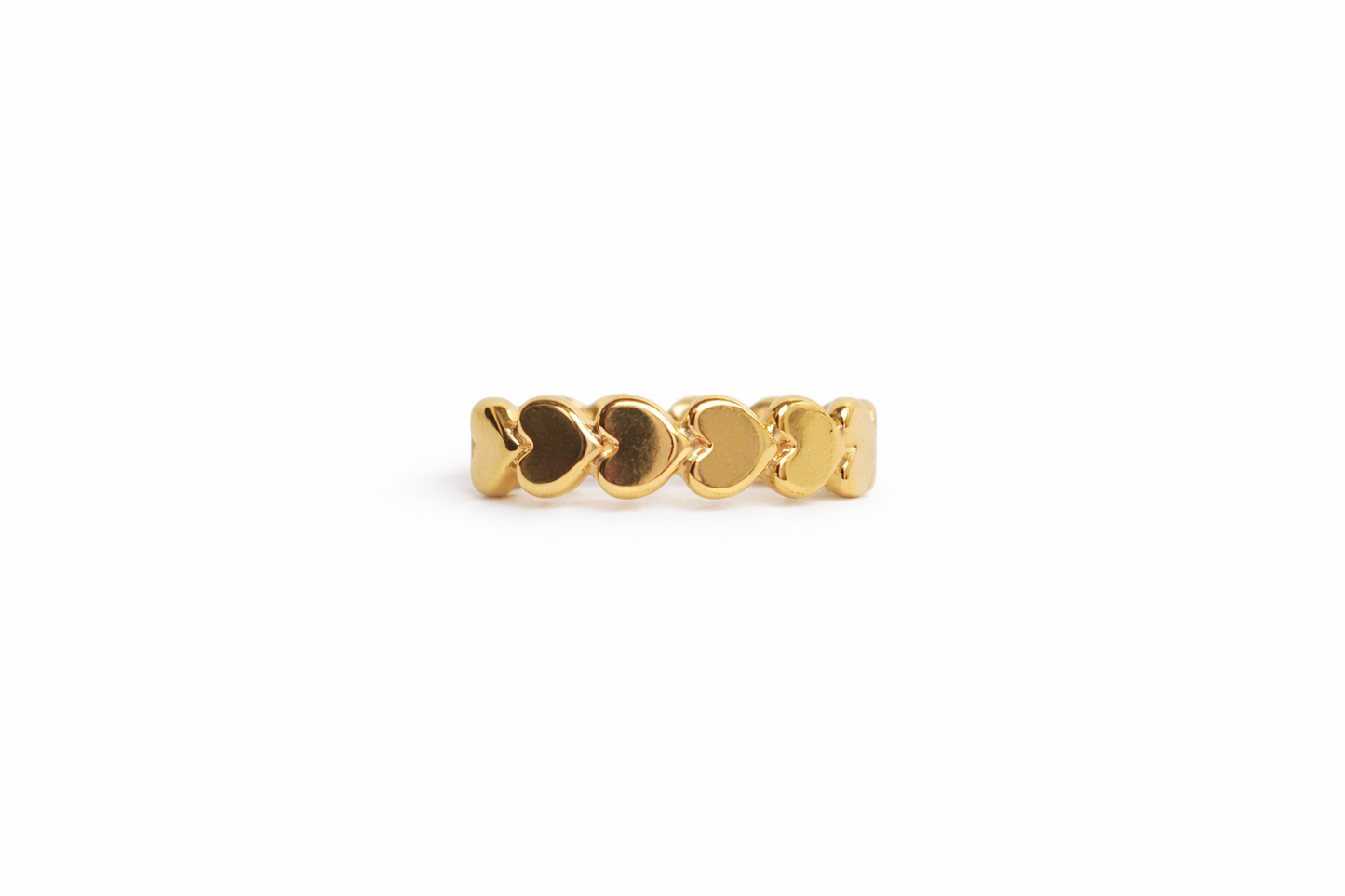 Herz Ring 14k vergoldet